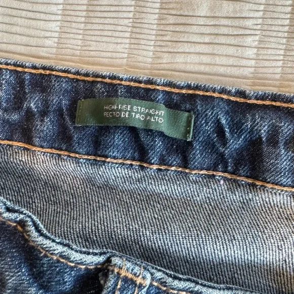 Wild Fable High Rise Straight Jeans Size 6 - Picture 3 of 4